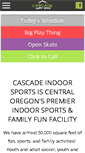 Mobile Screenshot of cascadeindoorsports.com